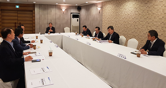 사과전국협의회는 지난 8일 대전유성호텔에서 ‘임원 현안 간담회’를 개최했다.