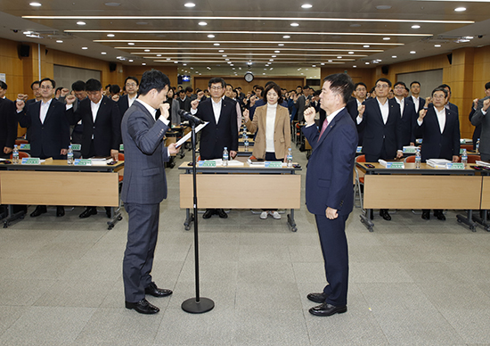 농협상호금융은 지난 9일 농협중앙회 본관에서 ‘2020년 농협상호금융 업무보고회’를 개최했다.