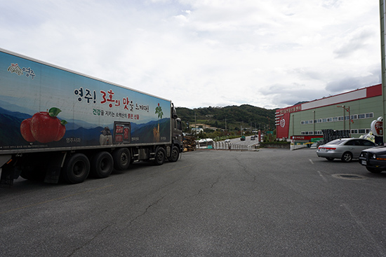 영주 APC가 수확철을 맞아 가동에 들어가면서 세계로 향하여 문을 활짝 열고 있다.