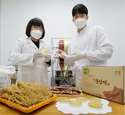 촌부일기, 홍삼발효음료