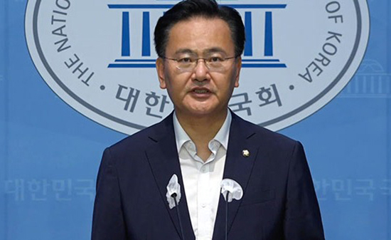 유상범 국민의힘 수석대변인은 지난달 28일 국회 소통관에서 고위당정협의회 결과를 밝혔다.