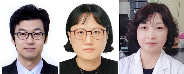 현웅조 연구사 박미희 연구사 김상숙 연구사