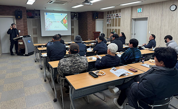 청도복숭아연구소는 지난달 29일 병해충 예찰단 구성 및 계획·요령 등을 설명했다.