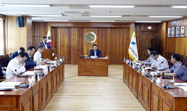 산림조합중앙회의 제17회 제도개선위원회가 진행되고 있다.