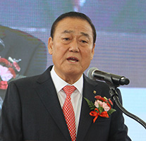 인사말을 하고 있는 박철선 조합장