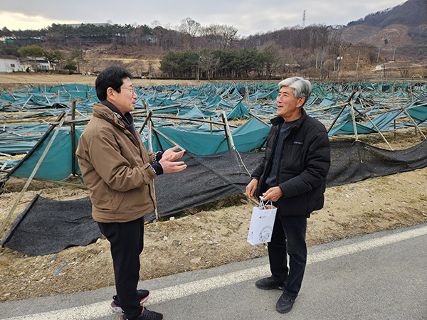 표준인삼해가림 시설 설치 요령 기술 지도