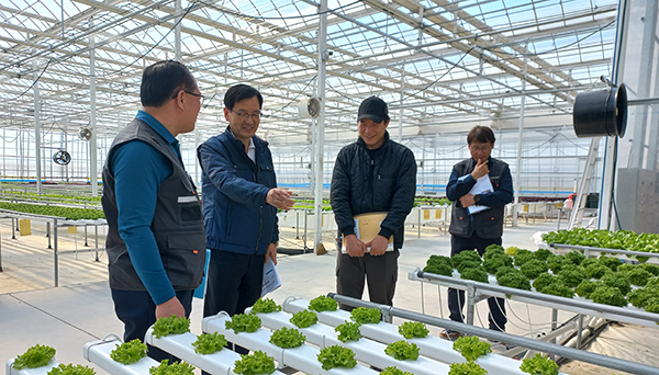 이상호 기획조정관은 지난달 27일 전북특별자치도 김제시 금구면 청운리에 있는 청년농업인 농장을 방문, 현장 목소리를 들었다.